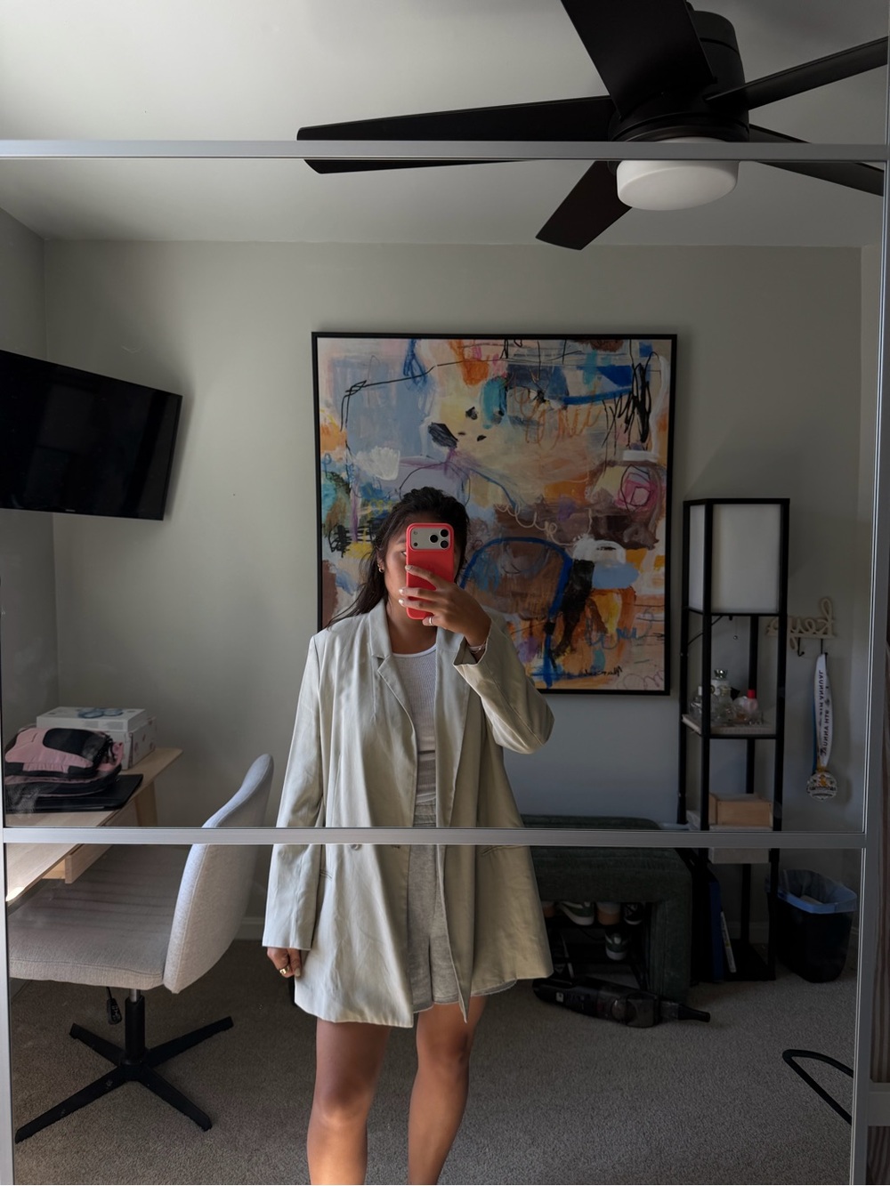 H&M Lightweight Blazer Coat